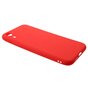 Soepele Mat Rode case iPhone XR - Rood