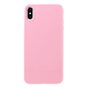 Flexibel TPU hoesje iPhone XS Max case - Glanzend Roze