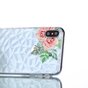 Diamant hoesje TPU iPhone XS Max Case - Bloemen