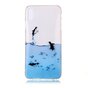 Penguin TPU transparant hoesje iPhone XS Max Case - Doorzichtig