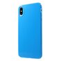 Flexibel TPU hoesje iPhone XS Max Case - Glanzend Blauw