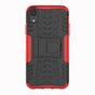 Hybride standaard case shockproof hoesje iPhone XS Max - Rood