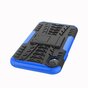 Hybride standaard case shockproof hoesje geschikt voor iPhone XS Max - Blauw