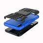 Hybride standaard case shockproof hoesje geschikt voor iPhone XS Max - Blauw