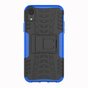 Hybride standaard case shockproof hoesje geschikt voor iPhone XS Max - Blauw