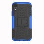 Hybride standaard case shockproof hoesje iPhone XS Max - Blauw