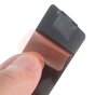 Universele telefoon vinger band strap elastiek iPhone Android - Zwart bandje