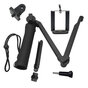 Vouwbare Grip 3-in-1 Selfie Stick Tripod Camerahouder Monopod Steadycam - GoPro DLSR