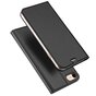 Dux Ducis Cover booklet case hoesje met flap leren hoes geschikt voor iPhone 7 8 - Zwart