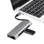 Multifunctionele USB-C PD Hub met 4K HDMI SD TF kaartlezer 2x USB 3.0 RJ45 Gigabit Ethernet Adapter voor Macbook