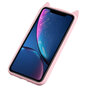 Schattige Kat Silicone iPhone XR hoesje - Roze Cat Case