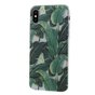 Bladeren groen TPU Case iPhone X XS - Groen Hoesje