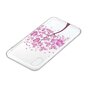 Roze Bloemen Boom TPU iPhone XR hoesje Cover - Transparant Case