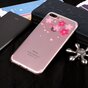 Bloem TPU Hoesje iPhone 7 Plus 8 Plus cover - Doorzichtig