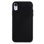 Glanzend zacht TPU hoesje iPhone XR - Zwart Case