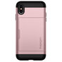 Spigen Slim Armor CS hoesje roze goud bescherming geschikt voor iPhone XS Max Rose Gold case