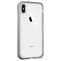 Spigen Neo Hybrid Crystal hoesje bescherming doorzichtig geschikt voor iPhone XS Max - zilver case transparant