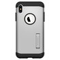 Spigen Slim Armor hoesje geschikt voor iPhone XS Max - Zilver case