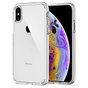 Spigen Ultra Hybrid case geschikt voor iPhone XS transparant hoesje - Doorzichtig