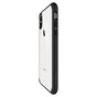 Spigen Ultra Hybrid doorzichtig case iPhone XS transparant hoesje - Matte Zwart