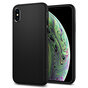 Spigen Liquid Air case iPhone XS hoesje - Mat zwart