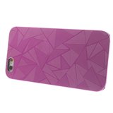 Aluminium triangle hoesje iPhone 6 Plus 6s Plus Roze hardcase Driehoek cover_