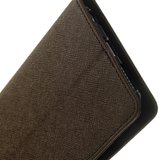 Mercury Goospery Bookcase hoesje iPhone 6 Plus 6s Plus Wallet case Bruin zwart portemonnee_