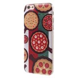 Pizza hoesje TPU iPhone 6 6s Italiaanse vlag Groen wit rood Italie cover_