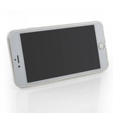 Natuursteen hoesje grijs-blauw iPhone 6 6s Silicone cover Stone case_