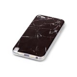 Zwart marmer iPod Touch 5 6 7 TPU hoesje marble case_