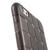 iPhone 6 6s grijs geblokt hoesje TPU cover extra bescherming_