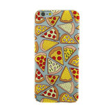 Transparant Pizza hoesje iPhone 6 Plus 6s Plus case cover TPU cover_