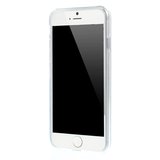 Zwart witte bloemen TPU hoesje iPhone 6 6s case_
