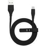 MOMAX MFi Lightning USB Cable 1 meter - Zwarte oplaadkabel_