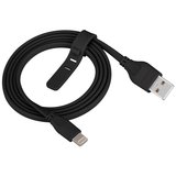MOMAX MFi Lightning USB Cable 1 meter - Zwarte oplaadkabel_
