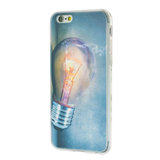 Gloeilamp iPhone 6 6s TPU case cover - Industrieel Lightbulb hoesje_