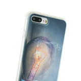 Gloeilamp iPhone 7 Plus 8 Plus TPU case cover - Industrieel Lightbulb hoesje_