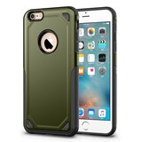 Pro Armor Shockproof geschikt voor iPhone 6 6s hoesje - Protection Case Army Green - Extra Bescherming_