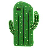 3D cactus hoesje silicone iPhone 6 Plus 6s Plus - Groen_