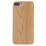 Licht houten hoesje wood case iPhone 7 Plus 8 Plus - Lichtbruin_