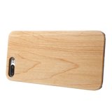 Licht houten hoesje wood case iPhone 7 Plus 8 Plus - Lichtbruin_