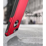 Pro Armor Red beschermend hoesje iPhone 7 Plus 8 Plus - Rood Case_