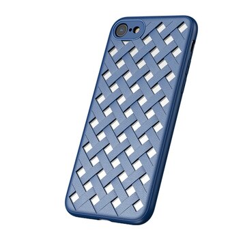 Baseus Geweven TPU Hoesje geschikt voor iPhone 7 8 SE 2020 SE 2022 - Blauw Baseus Geweven TPU Hoesje geschikt voor iPhone 7 8 SE 2020 SE 2022 - Blauw