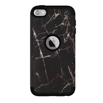 Armor Hoesje Anti-dust Marble geschikt voor iPod Touch 5 6 7 - Zwart marmer Armor Hoesje Anti-dust Marble geschikt voor iPod Touch 5 6 7 - Zwart marmer