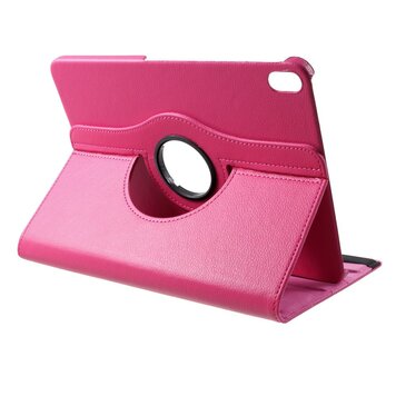 Lederen Litchi Grain hoes draaibaar standaard geschikt voor iPad Pro 11-inch 2018 - Roze Lederen Litchi Grain hoes draaibaar standaard geschikt voor iPad Pro 11-inch 2018 - Roze