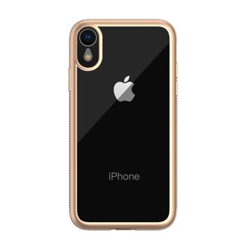 LEEU Design Gold Transparant Hoesje geschikt voor iPhone XR - Goud LEEU Design Gold Transparant Hoesje geschikt voor iPhone XR - Goud