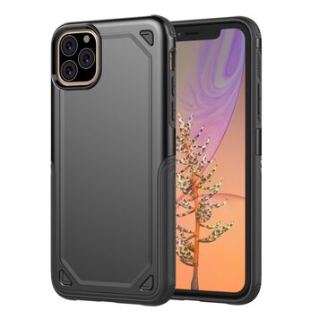 ProArmor protection hoesje bescherming geschikt voor iPhone 11 Pro case - Black ProArmor protection hoesje bescherming geschikt voor iPhone 11 Pro case - Black