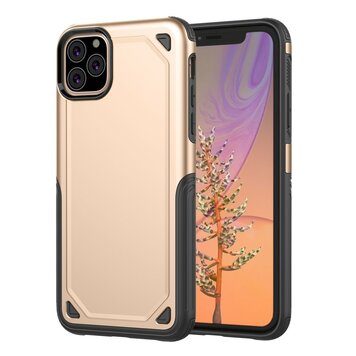 ProArmor protection hoesje bescherming geschikt voor iPhone 11 Pro case - Goud ProArmor protection hoesje bescherming geschikt voor iPhone 11 Pro case - Goud