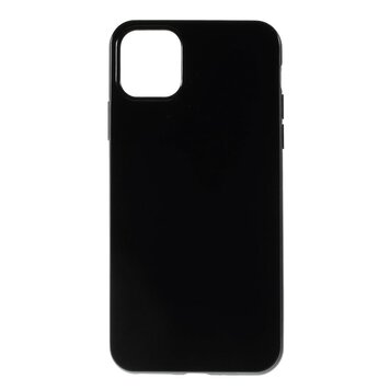 Backcover bescherming simpel TPU hoesje geschikt voor iPhone 11 - Zwart Backcover bescherming simpel TPU hoesje geschikt voor iPhone 11 - Zwart