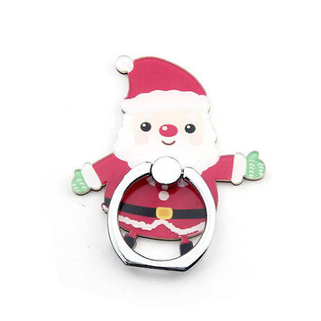 Kerstmis Vinger Houder Ring Standaard voor Smartphone - Kerstman